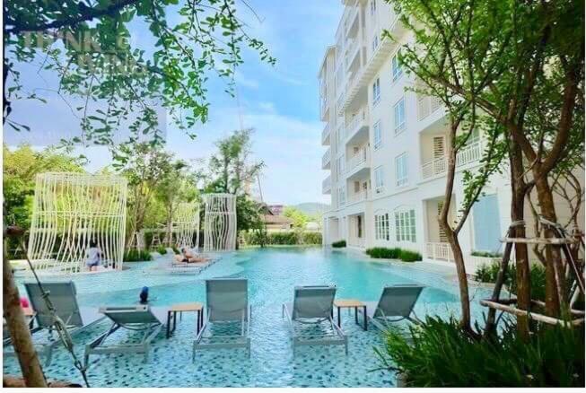 Summer Huahin Condo612,Near Beach&Cicada,Beautiful Swimming Pool 외부 사진